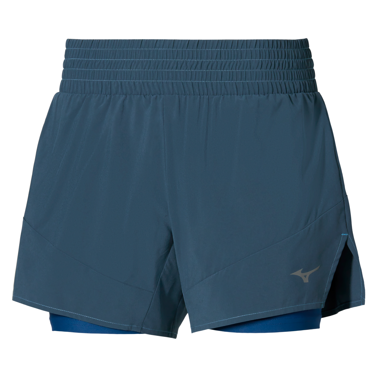 Mizuno Active 2in1 4.5 Inches Short Larkspur Women