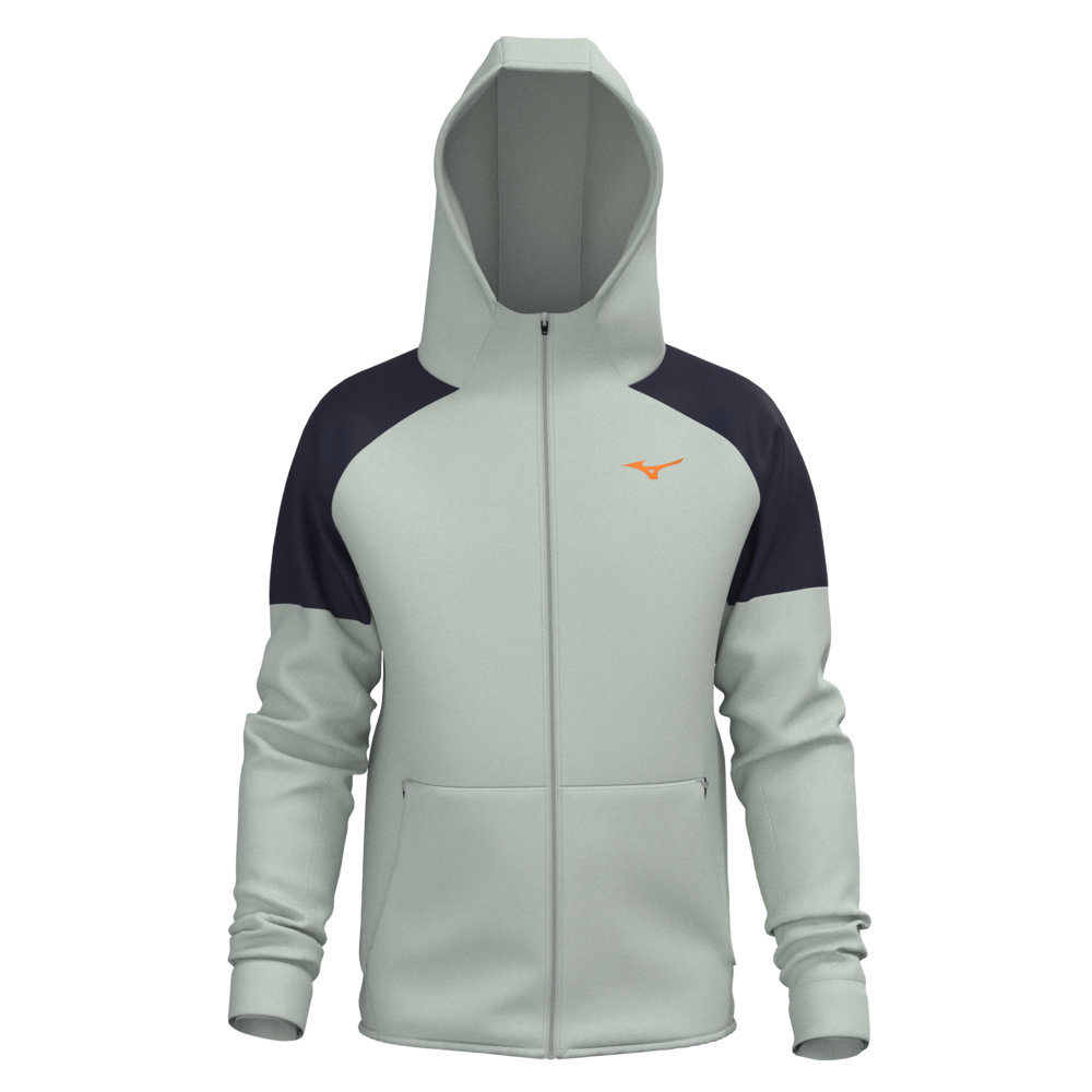 Mizuno Athletics RB Sweat Jacket MercuryBaritone Homme TailleS