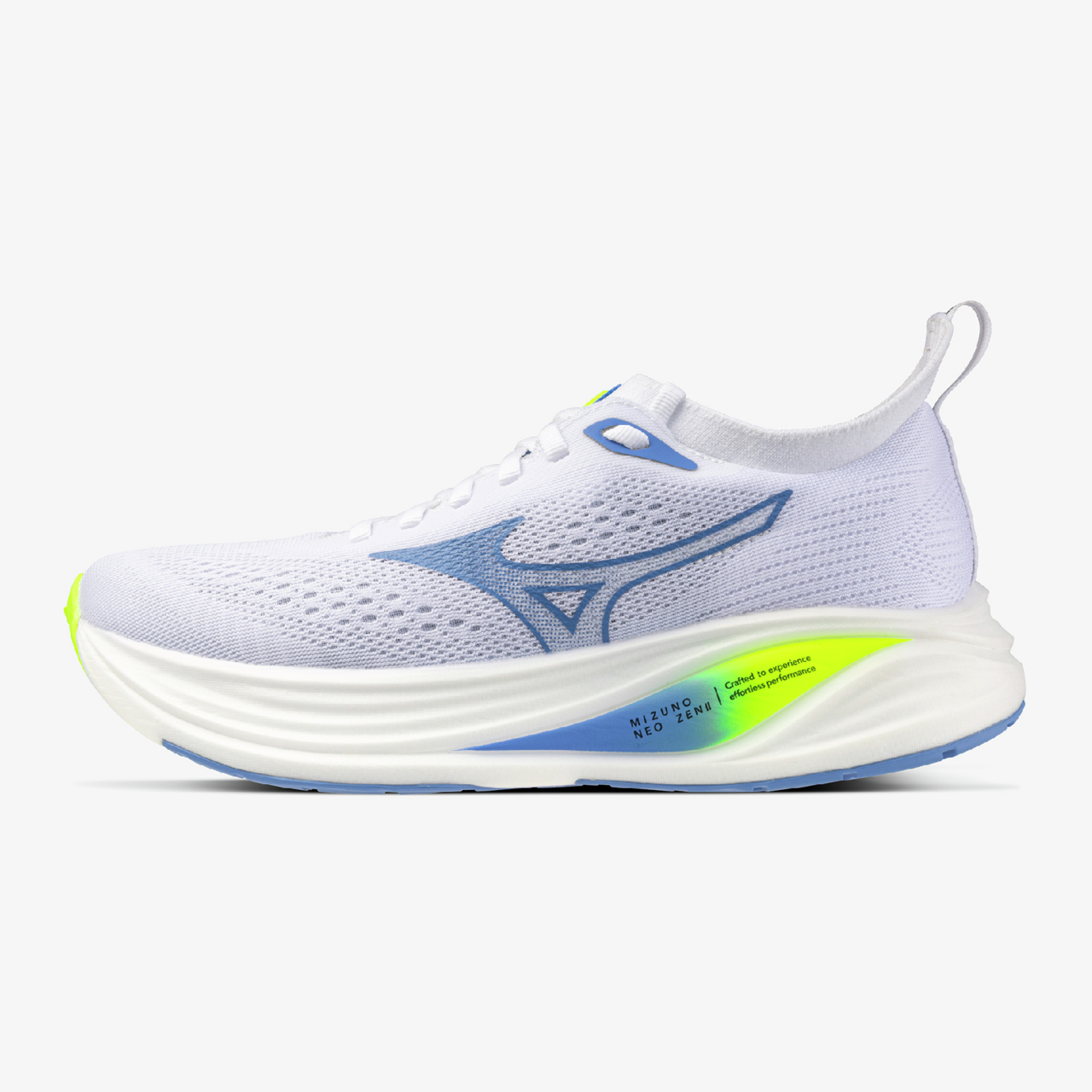 MIZUNO NEO ZEN 2 Chaussures de running UltramarineLightning Jaune Femme Taille40 5 - vue 1