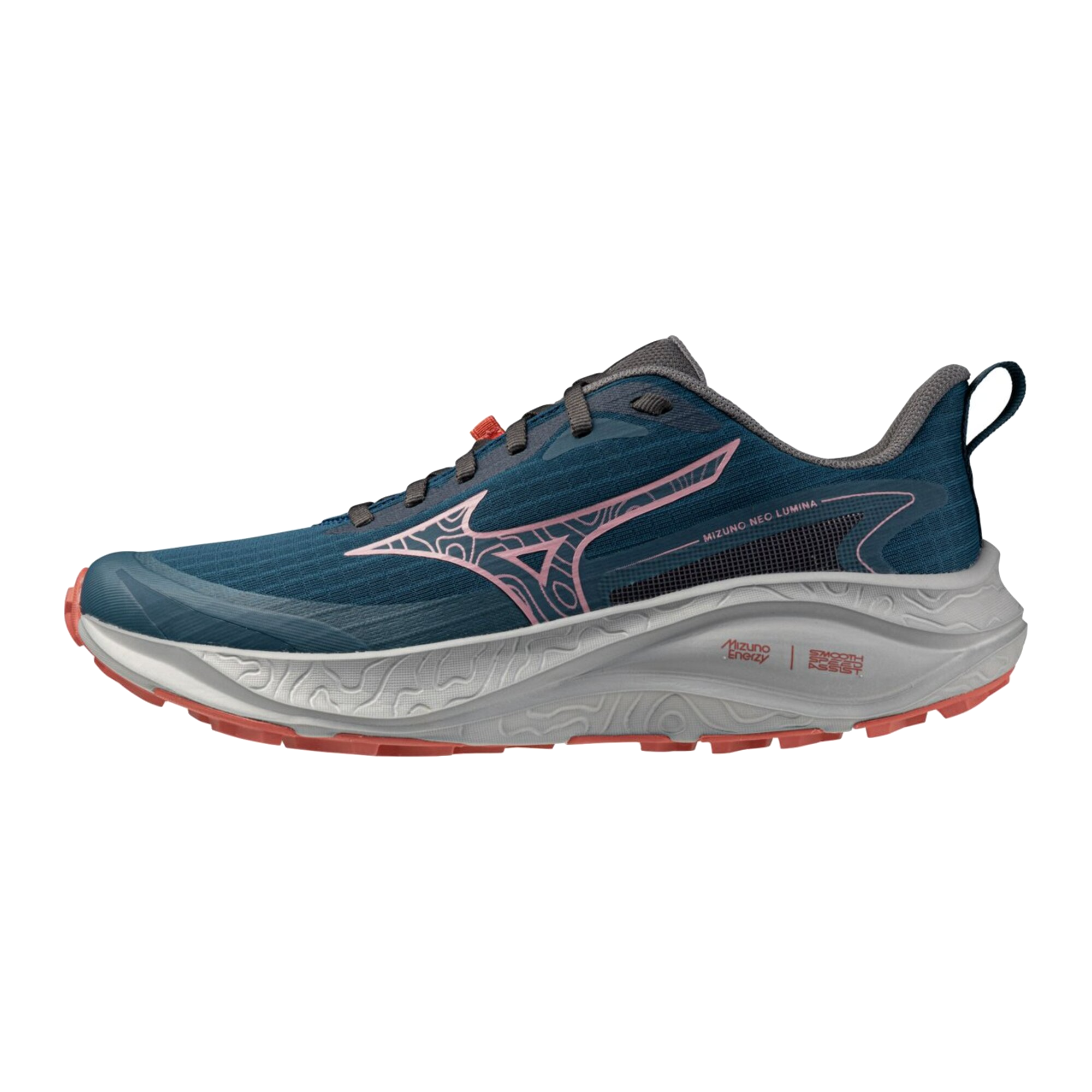 MIZUNO NEO LUMINA Sailor Bleu/Rose Elegance/Harbor Mist Femme Taille41